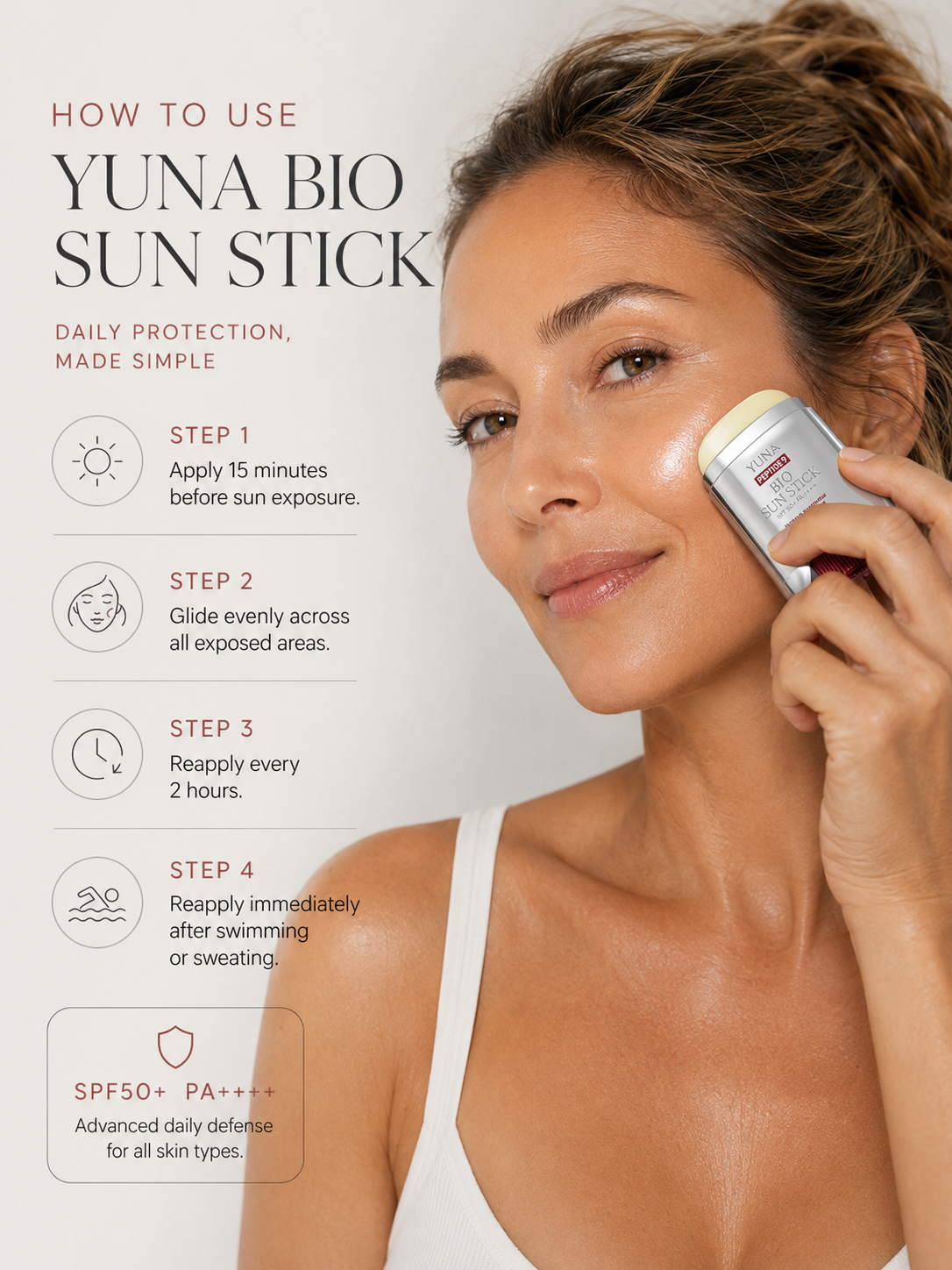 YUNA Peptide 9 Sun Stick Pro