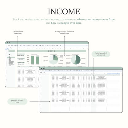 TidySum Easy Bookkeeping Planner