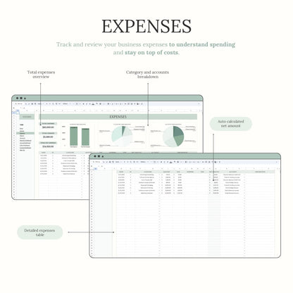 TidySum Easy Bookkeeping Planner