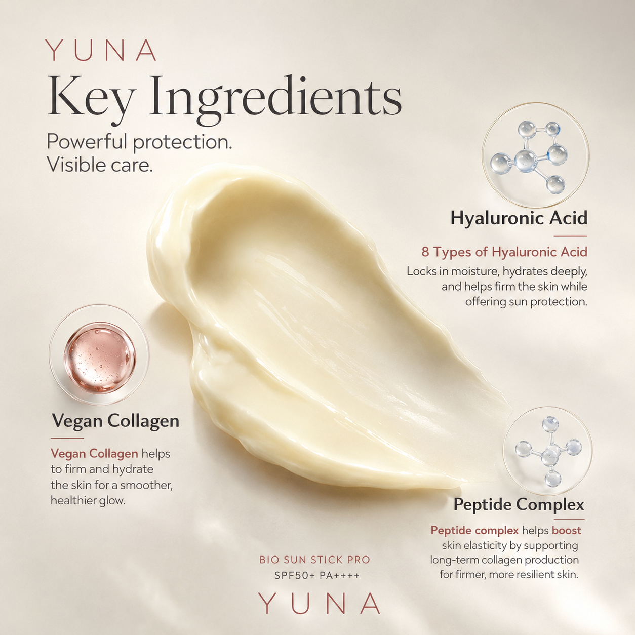 YUNA Peptide 9 Sun Stick Pro